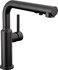 DELTA Delta Daneri Matte Black Kitchen Faucet with PullOut Sprayer Modern Single Hole Kitchen Sink Faucet Single Handle Matte Black 16879BLDST
