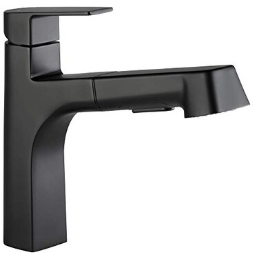 Peerless P6919LFBL SingleHandle Kitchen Faucet PullOut Matte Black