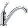 DELTA Delta Faucet Classic SingleHandle Kitchen Sink Faucet Chrome Kitchen Faucet Kitchen Sink Faucet SingleHole Chrome 101DST