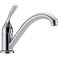 DELTA Delta Faucet Classic SingleHandle Kitchen Sink Faucet Chrome Kitchen Faucet Kitchen Sink Faucet SingleHole Chrome 101DST