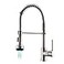 AIMADI Modern Kitchen Faucet Pull Down SprayerStainless Steel Single Handle Kitchen Sink Faucet with LED LightBrushed Nickel