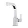 Pfister Arkitek Single Handle Kitchen Sink Faucet with Pull Out Sprayer High Arc Design Polished Chrome Finish 18 GPM Flow Rate 1 or 3 Hole Installation LG534LPMC