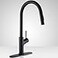 Achelous Black Kitchen Faucet with Pull Down Magnetic Docking SprayerStainless Steel Pull Out RV Kitchen Sink FaucetsSingle Handle Deck MountGrifos De Cocina Black