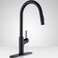 Achelous Black Kitchen Faucet with Pull Down Magnetic Docking SprayerStainless Steel Pull Out RV Kitchen Sink FaucetsSingle Handle Deck MountGrifos De Cocina Black