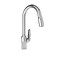 hansgrohe Focus N Chrome High Arc Kitchen Faucet Kitchen Faucets with Pull Down Sprayer Faucet for Kitchen Sink Chrome 71800001
