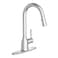 Moen Adler Chrome OneHandle High Arc Kitchen Sink Faucet with Power Clean Modern Kitchen Faucet with Pull Down Sprayer 87233
