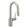 Moen Align Spot Resist Stainless OneHandle Modern Pulldown Bar Faucet with Power Clean and Reflex Docking System 5965SRS