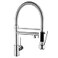 Fapully Chrome Faucet for Kitchen SinkKitchen Faucets with Pull Down SprayerCommercial Single Handle Kitchen Faucet