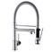 Fapully Chrome Faucet for Kitchen SinkKitchen Faucets with Pull Down SprayerCommercial Single Handle Kitchen Faucet