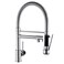 Fapully Chrome Faucet for Kitchen SinkKitchen Faucets with Pull Down SprayerCommercial Single Handle Kitchen Faucet