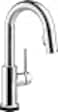 DELTA Trinsic Single Handle PullDown BarPrep Faucet with Touch2O Technology