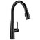 DELTA Delta Essa Matte Black Touch Kitchen Faucet with Pull Down Sprayer Modern Single Hole Touch On Kitchen Sink Faucet Single Handle Matte Black 9113TBLDST