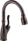 DELTA Delta Leland Oil Rubbed Bronze Touch Kitchen Faucet with Pull Down Sprayer Traditional Single Hole Touch On Kitchen Sink Faucet Single Handle Venetian Bronze 9178TRBDST