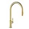Kraus KRAUS Oletto HighArc Single Handle PullDown Kitchen Faucet in Brushed Brass KPF2821BB