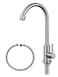 Bifordo Cold Water Only Faucet SUS304 Stainless Steel Faucet for Kitchen Sink