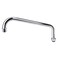 KWODE 14 Swivel Spout Replacement Kit for Commercial Kitchen Sink Faucet with Swing Nozzle Stainless Steel Addon Spout Chrome Polished FinishConnector Size is M25125MM