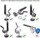TBER Grey PreRinse Spray Valve Repair Kit for All Commercial Kitchen Sink Sprayer Spray Face Bumper and Screw Repair Part Grey