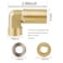 worldwhere Worldwhere Wall Mount Commercial Faucet Installation kitBrass 2 Pack Backsplash Mount Set for Stainless Steel Commercial Kitchen Prep Utility Sink G12