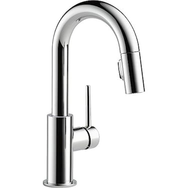 DELTA Trinsic Single Handle PullDown BarPrep Faucet