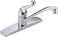 DELTA Delta Classic Chrome Kitchen Faucet 3 Hole Kitchen Sink Faucet Chrome 100LFWF