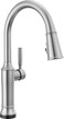 DELTA Delta Renaldi Kitchen Faucet with Pull Down Sprayer Brushed Nickel Kitchen Sink Faucet Delta ProClean Lumicoat Arctic Stainless 9184TLARPRDST