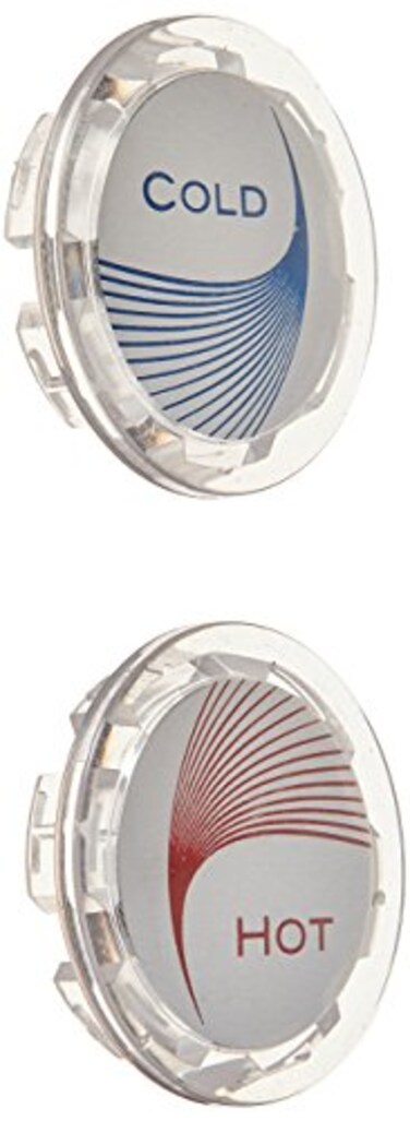 Pfister 9417830 HotCold Button G135 Kitchen Faucet RedBlue