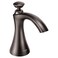 Moen S3946BLS Transitional Kitchen Deck Mounted Soap and Lotion Dispenser with Above the Sink Refillable Bottle Black Stainless