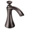 Moen S3946BLS Transitional Kitchen Deck Mounted Soap and Lotion Dispenser with Above the Sink Refillable Bottle Black Stainless