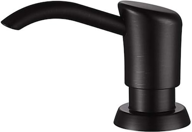 GAGALIFE Soap Dispenser for Kitchen Sink ABS in Counter Soap DispenserOil Rubbed Bronze with 17 Ounce Large Pet Soap Bottle Refill from The Top Venetian Bronze