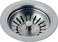 DELTA Delta Faucet 72010AR Flange and Strainer Kitchen Sink Arctic Stainless