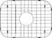 MIYUPTC Kitchen Sink Bottom Grid Sink Protector Stainless Steel Sink Grate 18L x 134W with Center Drain Hole for Sink Bowl