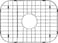 MIYUPTC Kitchen Sink Bottom Grid Sink Protector Stainless Steel Sink Grate 18L x 134W with Center Drain Hole for Sink Bowl