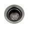 STARSTAR Kitchen Sink Drain Assembly for 312inch Sink Opening Size Strainer and Stopper with Deep Removable Waste Basket Stainless Steel Sink Basket Strainer 2 PCs Black