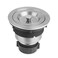 Serene Valley 312inch Kitchen Sink Strainer Assembly 304 Premium Stainless Steel Construction with Removable Deep Waste Basket and Sealing Lid