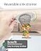 TRAPMATE Kitchen Sink Drain Strainer Reversible Chain Mesh Sink Strainer 304 Stainless Steel AntiClogging Easy Clean Sink Strainer Basket Fits US Standard Kitchen Sink Drains Dishwasher Safe