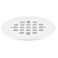 Oatey 414 in Carded White Plastic SnapTite Strainer