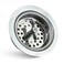 Everflow Highcraft 9763 Kitchen Sink 312 Inch Stainless Steel Drain Assembly With Strainer Basket Spin and Seal With Threaded Stopper