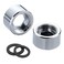 TOOLSTAR 2pcs Faucet Adapter 24mm NPT Female Thread Transfer to Female Thread Tap Connector Aerator for Bathroom Kitchen Water Purifier Adapter NPT F18mm to F24mm