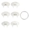 Tinoaly 6pcs Stainless Steel Faucet Aerator Key with Ring Removal Tool Fit for 6 Sizes M165 M185 Regular M24 Junior M215 Plug in Aerator
