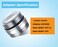 AVAbay JCAN2 Junior Cache Adapter Chrome Plated Solid Brass Male to Male Adapter Fitting for Sink Tub Faucet Water Filter System