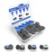 BBLFU 36Pcs Faucet Aerator Kit with 5 Sizes Aerator Key Removal Tools Replacement Sink Tap Flow Restrictor Inserts for Bathroom and Kitchen M165 M185 M215 M24 mm