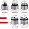 TOOLSTAR Brass Faucet Adapter Male Thread Bathroom Tap Aerator Connector for Sink Faucet Water Purifier Adapter Aerator M12 X G12