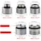 TOOLSTAR Brass Faucet Adapter Male Thread Bathroom Tap Aerator Connector for Sink Faucet Water Purifier Adapter Aerator M12 X G12