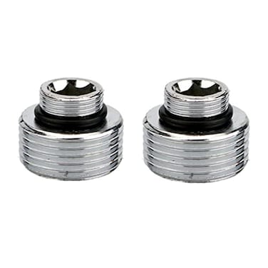 TOOLSTAR Brass Faucet Adapter Male Thread Bathroom Tap Aerator Connector for Sink Faucet Water Purifier Adapter Aerator M12 X G12