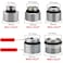 TOOLSTAR Brass Faucet Adapter Male Thread Bathroom Tap Aerator Connector for Sink Faucet Water Purifier Adapter Aerator M18 X G12