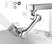 DAPAGENY 1080 Rotating Faucet Aerator Universal Splash Filter 1080 Degree Big Angle Swivel Extender Kitchen Tap Extend Bathroom Sink Gargle Face Wash Faucets Bubbler Single Mode 433x22x2