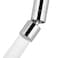 Hibbent NSFANSICAN 61 Certified Faucet Aerator CUPC Certification 2Flow Sink Faucet Aerator 360 Swivel Kitchen Sink Sprayer Attachment Faucet Replacement Part 5564 Female Thread Chrome