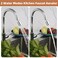 Hibbent NSFANSICAN 61 Certified Faucet Aerator CUPC Certification 360 Degree Kitchen Sink Faucet Aerator Dualfunction Swivel Big Angle Kitchen Faucet Attachment Faucet Replacement Part Chrome