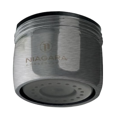 Niagara Conservation N3205NBNPCTU 1Spray 05 GPM 94in PressureCompensating NeedleSpray Faucet Aerator Brushed Nickel 6Pack Bathroom Sink and Kitchen Sink Aerator for Home Improvement