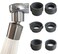 BOARNE Rotating Faucet Aerator ExtenderNozzle Faucet Adapters Universal Splash Filter Kitchen Tap Extension Kitchen Sink Tap Head Brushed Nickel